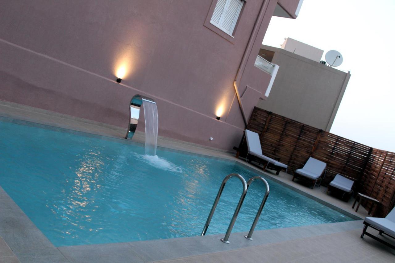 Mithos Premium Rooms Agia Marina Dış mekan fotoğraf